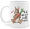 Tasse Tassen 325ml - Statement Sprüche - Ich mag dich volle Möhre mit Hase schwarz - 325 ml - Weiß - spruch möhren spruchtasse sarkasmus hasen kaffeetasse tiere spruchtassen spruechen