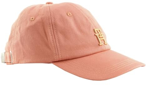 Tommy Hilfiger Herren Cap TH Flag Soft Basecap, Braun (Basket Brown), Einheitsgröße