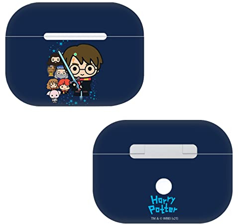 Head Case Designs Offizielle Harry Potter Darsteller Deathly Hallows I Vinyl Haut Aufkleber Abziehbild Abdeckung kompatibel mit Apple AirPods Pro