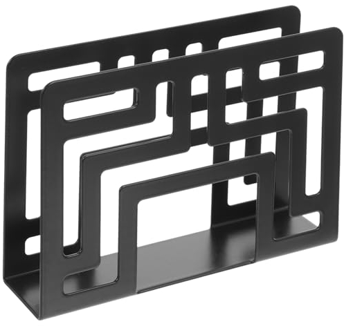 HOMSFOU Serviettenhalter Stehend Für Küche Und Tisch Moderner Serviettenständer Aus Premium-Material Eleganter Organizer Für Dinner Bar Und Café