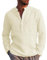 Kvruhuiy Mens Linen Cotton Shirts Long Sleeve Tops Button Solid Summer Beach Shirts T-Shirts Beige M