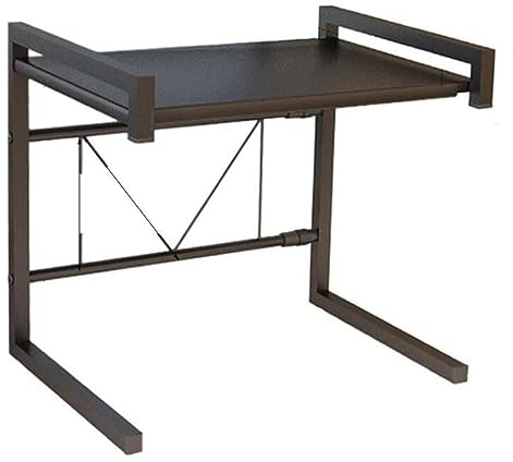 Estante para microondas Soporte para microondas Rejilla retráctil para horno microondas Estante de cocina El soporte para microondas se puede extender 43-65 cm Estante para microondas Estantes de