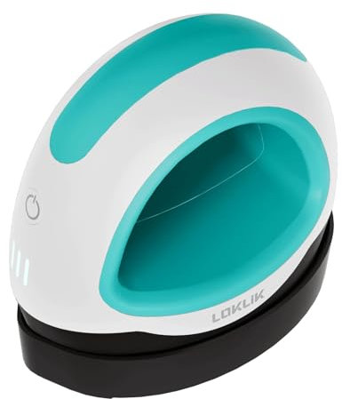 LOKLiK Mini Heat Press Bleu Presse Chauffante Compacte Thermocollante Impression Textile