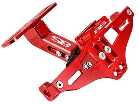 Kennzeichenhalter Für S&uzuki Für G&SX-8S Für G&SX 8S 2023-2025 Motorrad-Hinterrad-Kennzeichenhalterung Mit Lichterzubehör