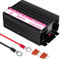 CNCEJIA 1500W Wechselrichter 12v auf 230v Spannungswandler Reiner Sinus Wechselrichter mit USB Anschlüsse und LCD Bildschirm für Haushaltsgeräte Auto Wohnmobil
