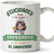 MUGFFINS Tazas para ENFERMERA mujer - En Español - Mejor Universo Trofeo - 11 oz / 330 ml - Regalo original y divertido