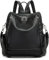 Miss Lulu Borsa Zaino Donna Elegante, Zaino Antifurto in Pelle per Donna, Zainetto Grande e Versatile per Uso Quotidiano e Viaggio
