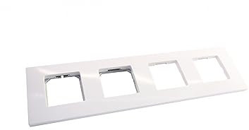 SIMON 27 PLAY Marco 4 Elemento Blanco 85x304mm.