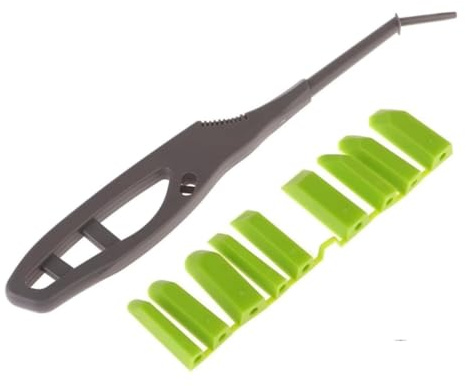 Silikon-Nahtwerkzeug-Set, 9-in-1 Abdichtungswerkzeug-Set mit schmalen Spitzen für präzises Auftragen und Glätten, wiederverwendbares Dichtmittel-Finishing-Werkzeug für Küche, Bad und kleine enge Räume