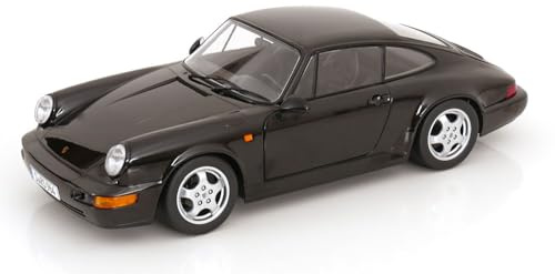 KK-Scale KKDC120243C - Porsch. 911 (964) RS with Cup Rims Black 1992 with Openings - Maßstab 1/12 - Modellauto