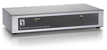 LevelOne AVE-9304 Long Range Audio/Video Cat.5 Transmitter 4 Port