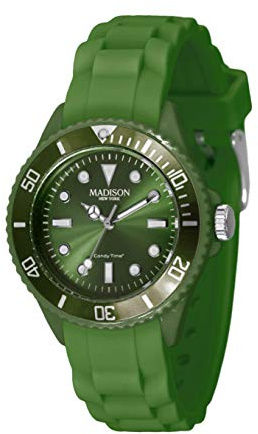 Madison New York Unisex-Armbanduhr Candy Time Mini Analog Silikon L4167-18/3