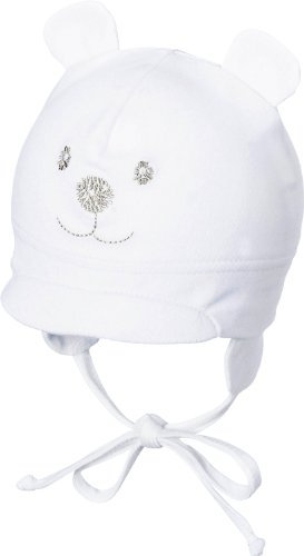 Sterntaler Berretto bebé con Visiera Cappello, Bianco (Weiss 500), (Taglia Produttore:35) Unisex-Bimbi