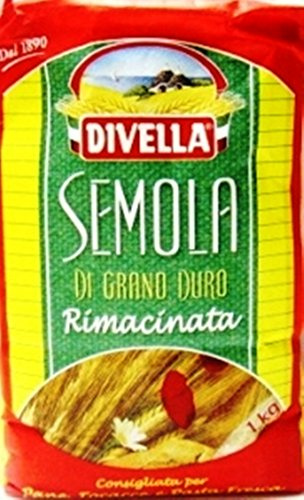 Hartweizengrieß - Semola di Grano Duro Rimacinata - 6x 1000 g