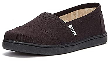 TOMS ALPARGATA Espadrille Canvas Unisex Kinder , SCHWARZ , 30 EU