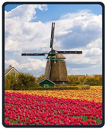 Präzise nähte und dauerhafte neutrale holländische windmühle, individuelle Mousepad wasserdichte Mousepad Anti - rutsch - Basis über Büro - Spiel Mousepad