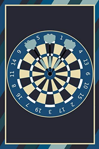 Notizbuch A5 Kalender 2021 Dartspiel Taschenkalender Terminplaner Jahreskalender: Schreibblock retro Dartscheibe Dartpfeile Spielbuch Terminkalender ... Männerabend Vatertag Vater Ehemann Papa