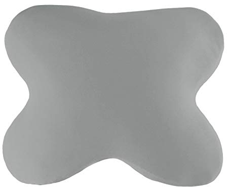 AQUAMON Bezug für Tempur All-Around Schlafkissen/Kissen-Bezug für Schmetterlingskissen, mit Reißverschluss, 100% Baumwolle (Graphit)