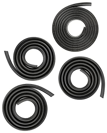 LST 4x Türdichtung vorne links rechts Schiebetür Heckklappe Gumchtung Gummiprofil Kantenschutz Set T5 T6 V VI
