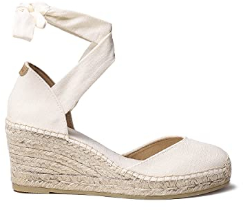 Toni Pons Damen-Espadrille aus Leinen - Julia - Roh, 40 EU