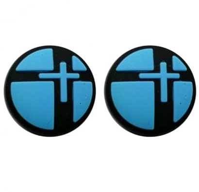 Joystick für Nintendo Switch, Lite, Gummischutz, Super Smash Bros, Blau