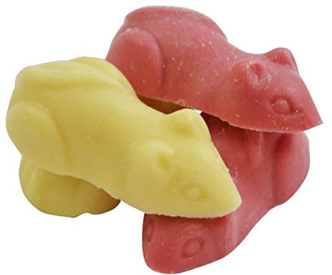 Pink and White Mice - 1000g Chocolate Sweets