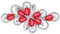 Deyanse Silber Brosche Damen, Brosche Silber Broschennadeln Anstecknadeln mit Rot Tropfen Zirkonia Kristall, Brosche Pin mit Geschenkbox für Mutter Frauen Anzug Pullover Mantel