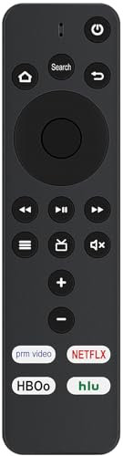 Allimity CT-RC1US-19 NS-RCFNA-19 Replacement IR Remote Compatible with Insignia/Toshiba/Pioneer/Hisense Smart TV Editions Built-in Amazon TV with Prime Video, Netflix, HBO, Hulu Buttons
