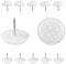 Qrity 16 PCS Nylon Furniture Feet, Furniture Pads Nails, Nylon Chair Leg Floor Protectors, 20mm Diameter Furniture Glide Nails for Furniture Feet