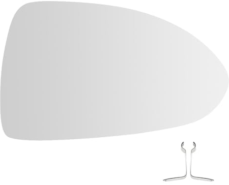 SENZEAL Cristal de Retrovisor Calefactable Derecho para Opel Corsa D 2006-2014/Corsa E 2014-2020 Cristal de Espejo Reemplazar 1426558 (Derecho)