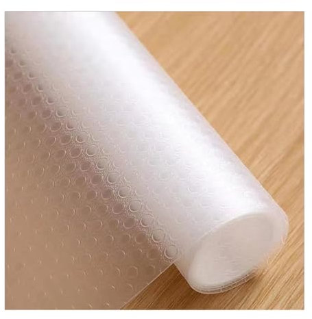Schubladenmatte Klare Küchen-Schubladen-Tischmatte, Regalabdeckung, rutschfeste Einlage for Schuhschrank, Kleiderschrank, wasserdichte Unterlage aus Papier for den Kühlschrank (Color : A, Size : 60x