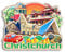 Quwsne Refrigerator Magnet Christchurch New Zealand Fridge Magnet City Travel Souvenirs Tourist Gifts 3D Classic Landmarks Handmade Crafts Home Decoration -2810