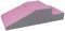 Velinda MiniRutsche-Set Großbausteine Schaumstoffbausteine Softsteine Krabbellandschaft (Farbe: weiß,rosa,grau)