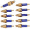 Candele per auto, candela - Sostituzione 10x per le candele | Accessori per motociclette, generatori multifunzionali Sparkplugs per tosaerba, motosega, trattore, pompa 'acqua
