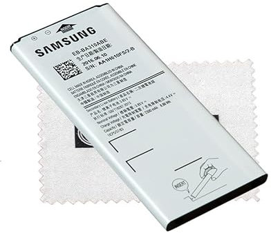 Batterie d'origine pour EB-BA310ABE pour Samsung Galaxy A3 2016 avec Chiffon de Nettoyage d'écran Shlok