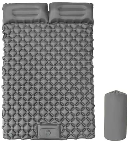 Doppel Camping, Luftmatratze Camping 190x120x5 cm, wasserdichte Isomatte Automatisch Aufblasbar, Leichte Schlafmatte Für Wandern Bergsteigen Picknick Angeln