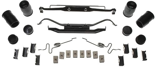 ACDelco Professional 18K1587X Scheibenbremssattel vorne mit Clips, Federn, Buchsen und Kappen
