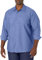 Red Kap Herren Industrial Work Shirt, Regular Fit, Long Sleeve Button-Down-Arbeitshemd, blau (Petrol Blue), 5XL/Tall