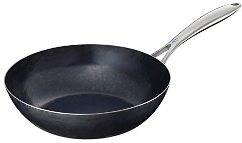 Vitacraft 0325 Frying Pan, Iron, Hammered Pro, 11.8 inches (30 cm), Black
