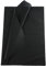 Seidenpapier, Blatt 50x70 cm, 14 cm, schwarz, 25Blatt
