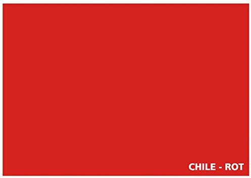 Tonkarton - Tonpapier - Tonzeichenpapier - 100 Blatt DIN A5-160g/m² Farbe: Chile-rot (22810)