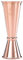 Barfly Japanese Style Jigger, Stainless Steel, Copper, 1 oz x 2 oz