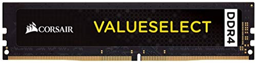 Corsair DDR4 Value Select - Tarjeta de memoria de 8 GB, 288-pin DIMM, DDR4 SDRAM, color negro