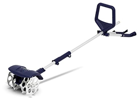 Fusion Drill-Powered Cultivator, Adjustable Tilling Width Up To 8”, Tilling Depth Up To 5.5”, Compatible With Most Cordless Drills, Adjustable Length, Model: 33061