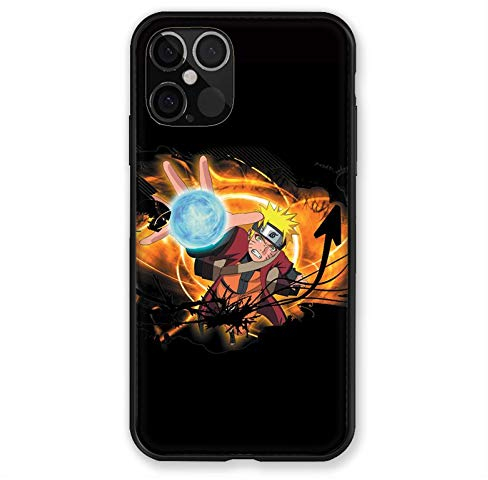 Cokitec Schutzhülle für iPhone 12/12 Pro, Manga Naruto, Schwarz