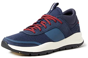 Timberland Herren Boroughs Project Oxford Basic Sneaker, Navy Nubuck, 43 EU