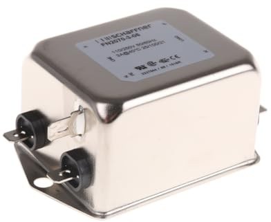 Schaffner FN2070 EMV-Filter, 250 V AC/DC, 3A, Gehäusemontage 2.2W, Flachstecker, 1-phasig 0,734 mA/DC ? 400Hz