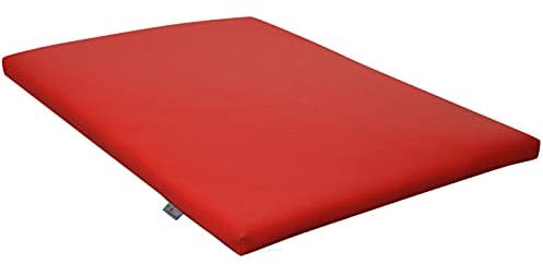 FORTISLINE Hundematte Hundebett Capri (XL - 120cm x 90cm, Rot)