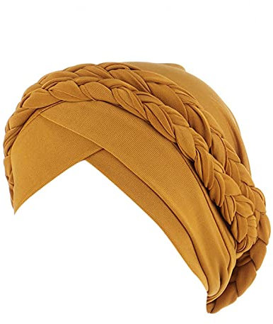 Zhiyao Chemo Turban Damen Weich Slouchy Frauen Beanie Mütze Headwear Muslimische Kopftuch Hut Kopfbedeckung Turban Warm Wrap Schlafmütze für Damen Haarverlust Cancer