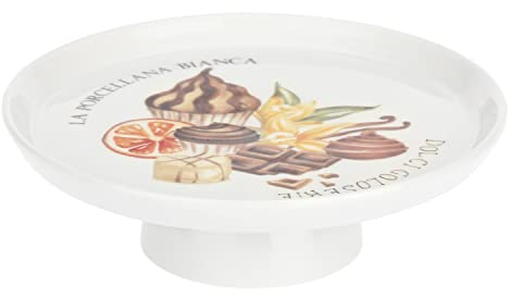 LA PORCELLANA WEIß - Etagere klein Goloserie